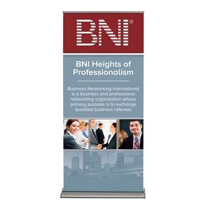Pro Retractable (Roll Up) Banner Stand (36"x92")