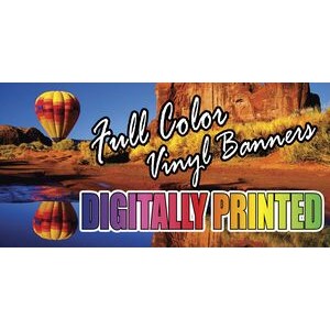 Custom Medium Sized Full Color Vinyl Banners