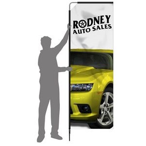 Advertising Flags (Rectangle) 8.5' Single-Sided