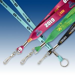 Lanyard Sublimated Made in USA (1")