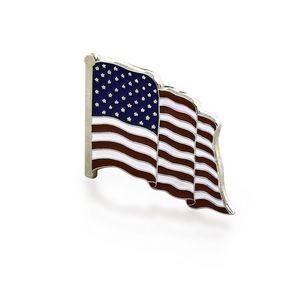American Wavy Flag Epoxy Color fill- (1")