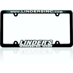 License Plate Frame with Raised Letters