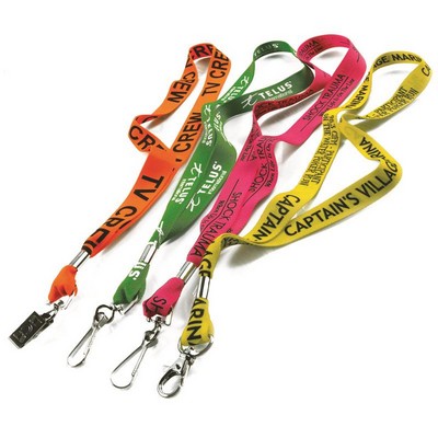 Double Sided Tradeshow Classic Lanyard