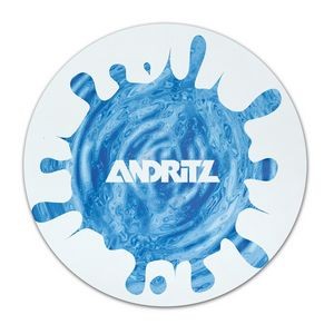 Microfiber Round Cleaning Cloth w/Pad Printing