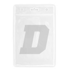 Size D ID Vinyl Badge Holder