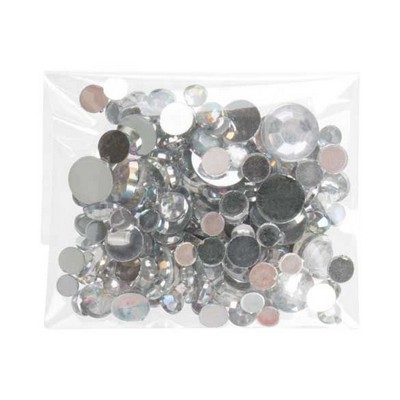 Flap Seal Crystal Clear Bags® (2½"x 2½")