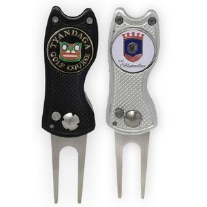 Flick Ultra Divot Tool with Domed Ball Marker