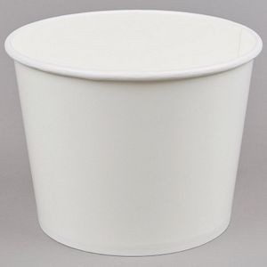 Blank Table Scrap Bucket, paper or plastic, sold individually