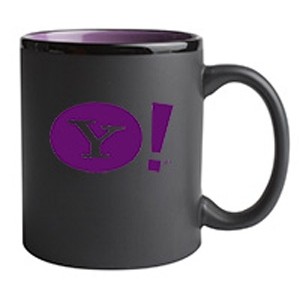 11 Oz. Hilo C-Handle Mug (Matte Black/Purple)