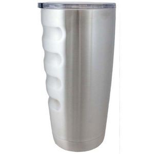 20 Oz. Boss Stainless Grip Double Wall Vacuum Insulated Travel Mug