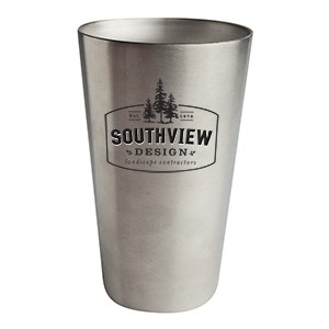 18 Oz. Double-Wall Stainless Drinking Glass