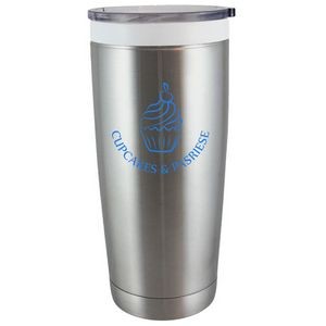 22 Oz. Stainless CeramiSteel Boss Double Wall Vacuum Insulated Travel Tumbler w/Ceramic Coating