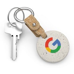 EcoSpot Pro: Eco-Friendly Bluetooth Key Finder & Cork Keychain
