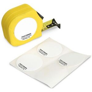 Fast pad, reusable memo board surface for tape measures (tape not included)