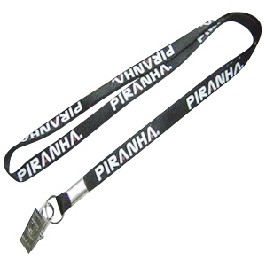 Polyester Lanyard & Clear Pouch w/Clip