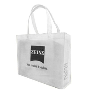 White Non-Woven Shopping Bag