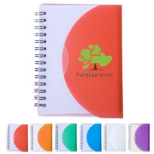 Curve Notebook w/ Rounded Flap - 80 Sheet (13 Cmx11 Cm)