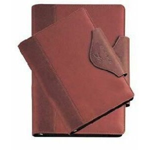 Leather Look Multi-function Notebook / Binder (6 Ring)