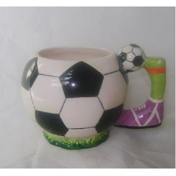 Cartoon Soccer Ball Mug