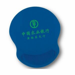 Oval Mouse Pad w/ Rubber Cuff