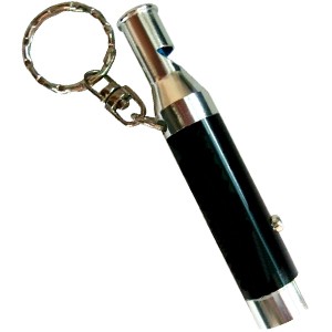 Aluminum Whistle Flashlight (2.6"x0.473")