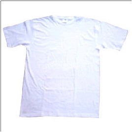 Reactive Dyed 100% Cotton Crewneck T-Shirt / Short Sleeve