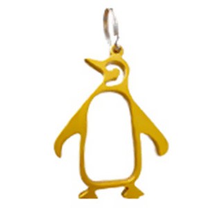 Penguin Bottle Opener Keychain