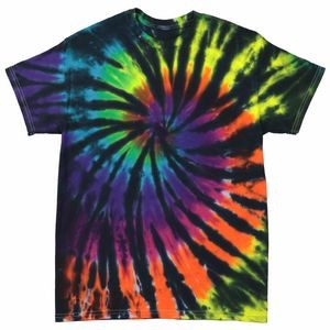 Black Rainbow Web Short Sleeve T-Shirt