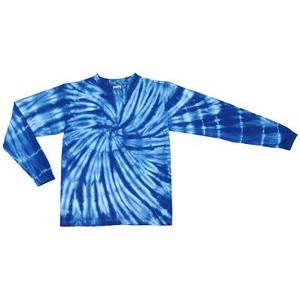 Royal Blue Web Long Sleeve T-Shirt