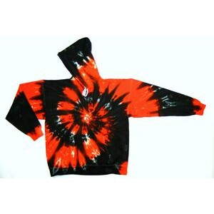 Orange/Black Team Spiral Hooded Sweatshirt