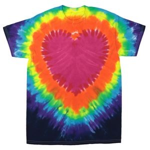 Rainbow Heart Short Sleeve T-Shirt