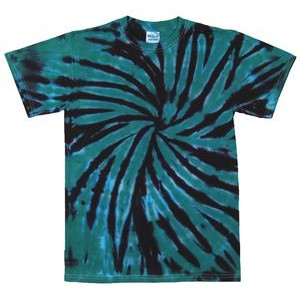 Aqua/Black Team Web Short Sleeve T-Shirt