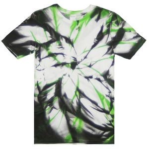 Neon Green/Black Chaos Graffiti Short Sleeve T-Shirt