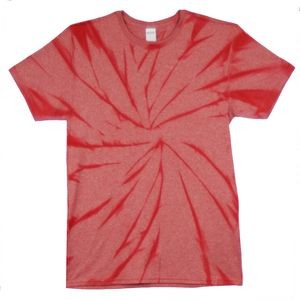 Red Heather Vortex Graffiti Short Sleeve T-Shirt