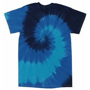 True Blue Spiral Short Sleeve T-Shirt