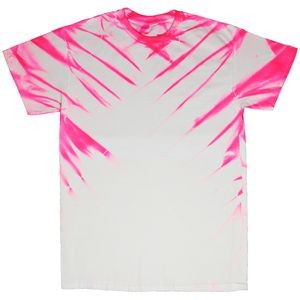 Neon Pink/White Mirage Performance Short Sleeve T-Shirt