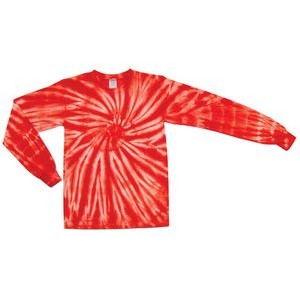 Orange Web Long Sleeve T-Shirt