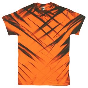 Black/Neon Orange Mirage Graffiti Short Sleeve T-Shirt