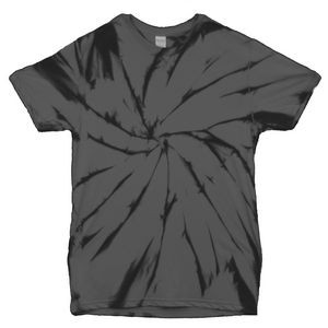 Black/Charcoal Vortex Graffiti Short Sleeve T-Shirt