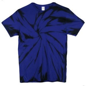 Black/Royal Blue Vortex Graffiti Short Sleeve T-Shirt