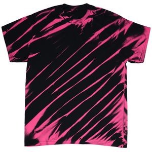 Neon Pink/Black Laser Graffiti Short Sleeve T-Shirt