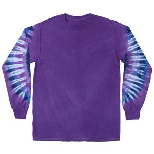 Pure Purple Sleeve Long Sleeve T-Shirt