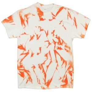 Neon Orange/White Nebula Graffiti Short Sleeve T-Shirt