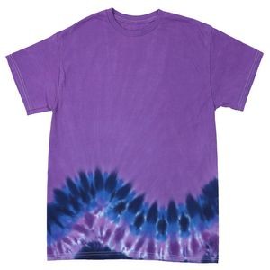 Pure Lavender Purple Bottom Wave Short Sleeve T-Shirt