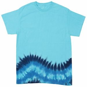 True Blue Bottom Wave Short Sleeve T-Shirt
