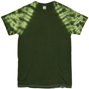 Forest Green Baseball Sleeve Short Sleeve T-Shirt