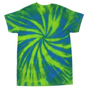 Lime Green/Royal Blue Team Web Short Sleeve T-Shirt