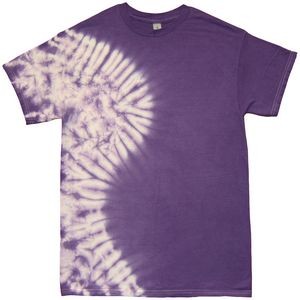 Lavender Purple Vertical Wave Short Sleeve T-Shirt