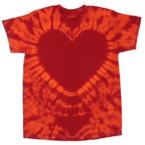 Inferno Crinkle Heart Short Sleeve T-Shirt