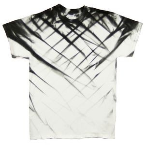Black/White Mirage Graffiti Short Sleeve T-Shirt